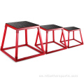 Caja ajustable de 3in1 anti-slip pullup saltar acero de acero